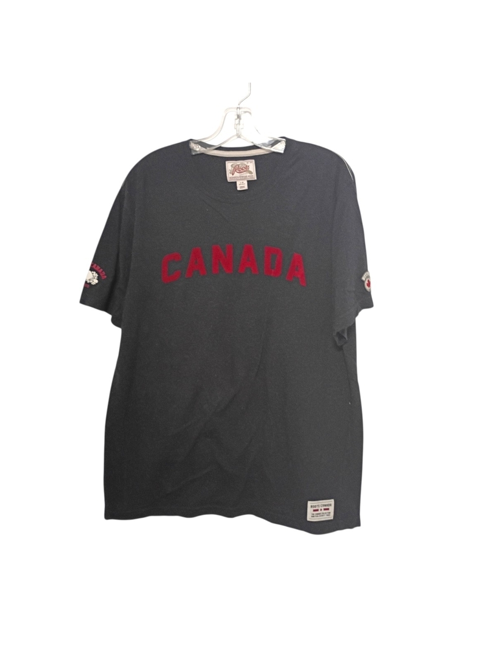 Roots -Canada Graphic Short Sleeve Tee - Large